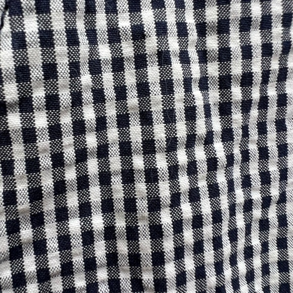 Banana Republic Aiden Short Chino Cotton Flat Front Gingham Men's Size 34 - Picture 6 of 9